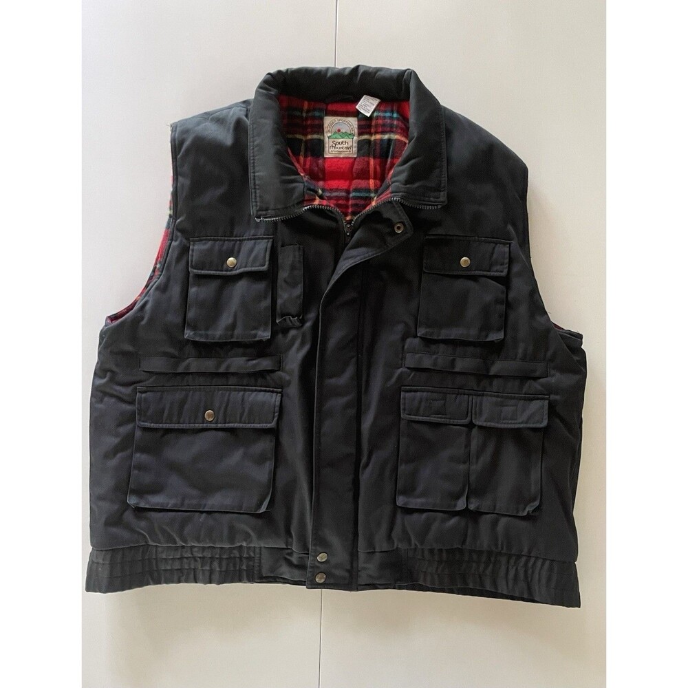 Men’s XXL South Mountain Insulated Outdoor Utility Vest Fishing Hiking Hunting